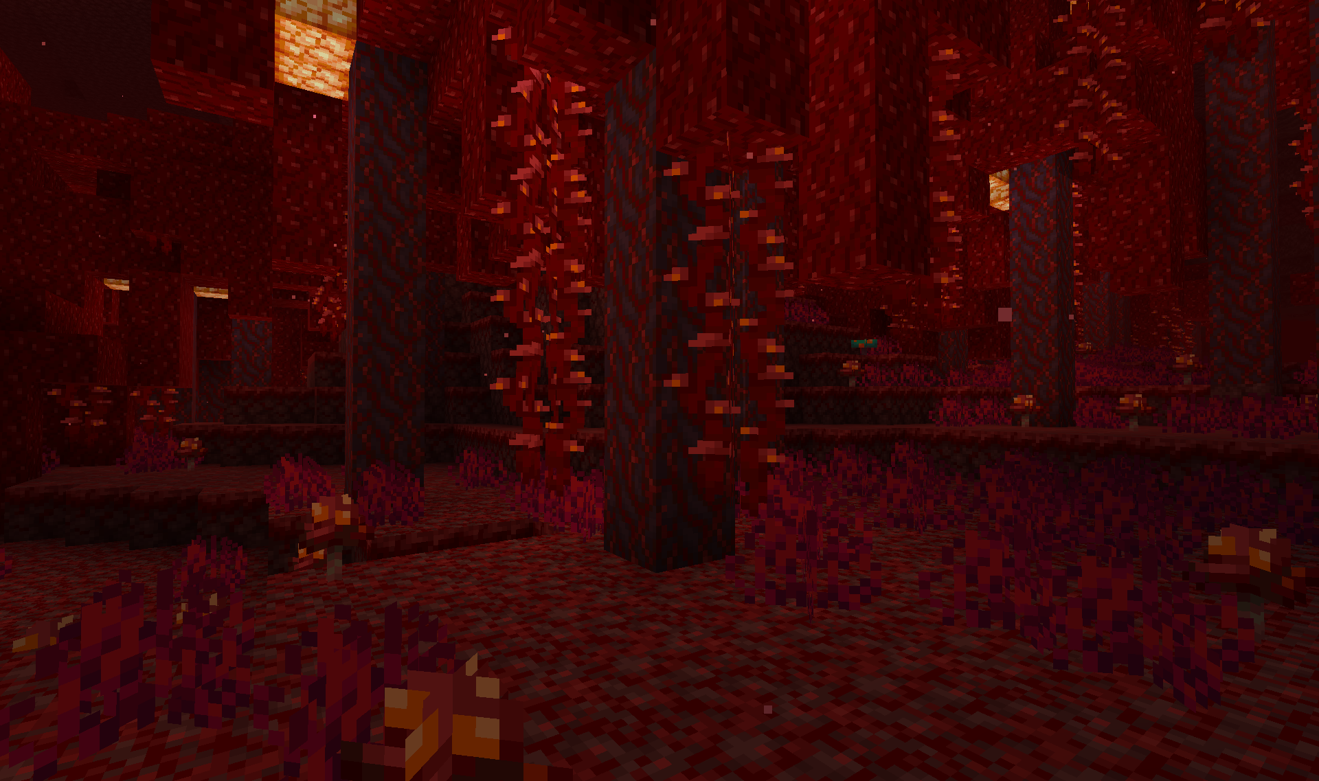 Crimson Nylium - Red ground terrain