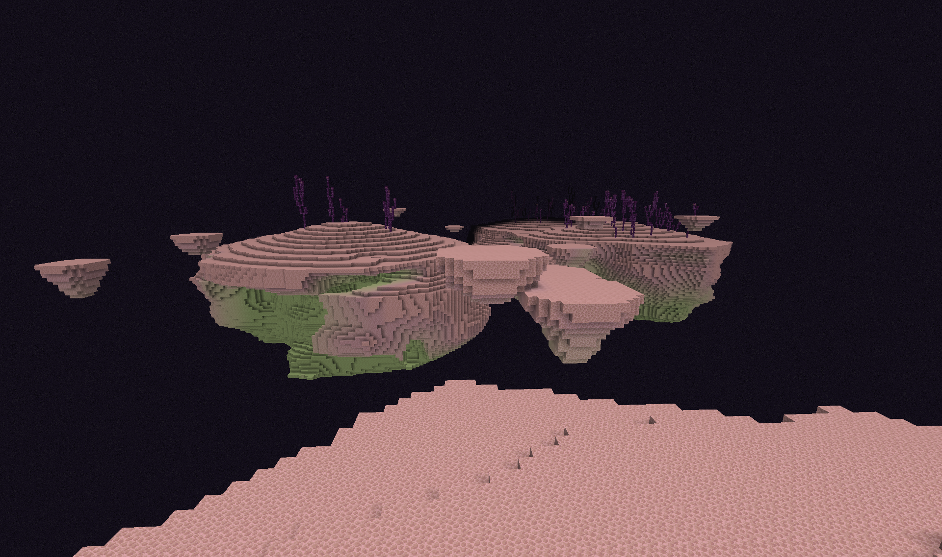 Floating End Islands