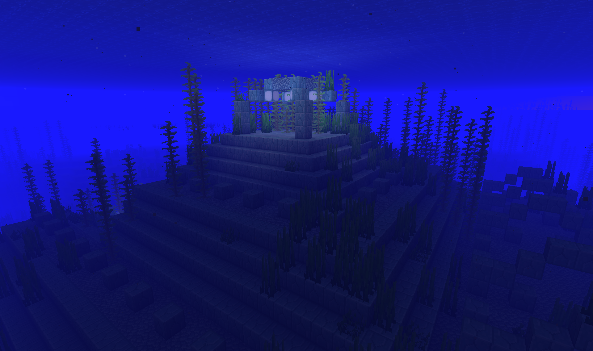 Ocean Monument - Guardian temple structure