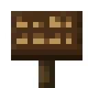 Dark Oak Sign