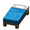 Light Blue Bed