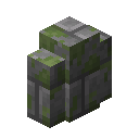 Mossy Stone Brick Wall