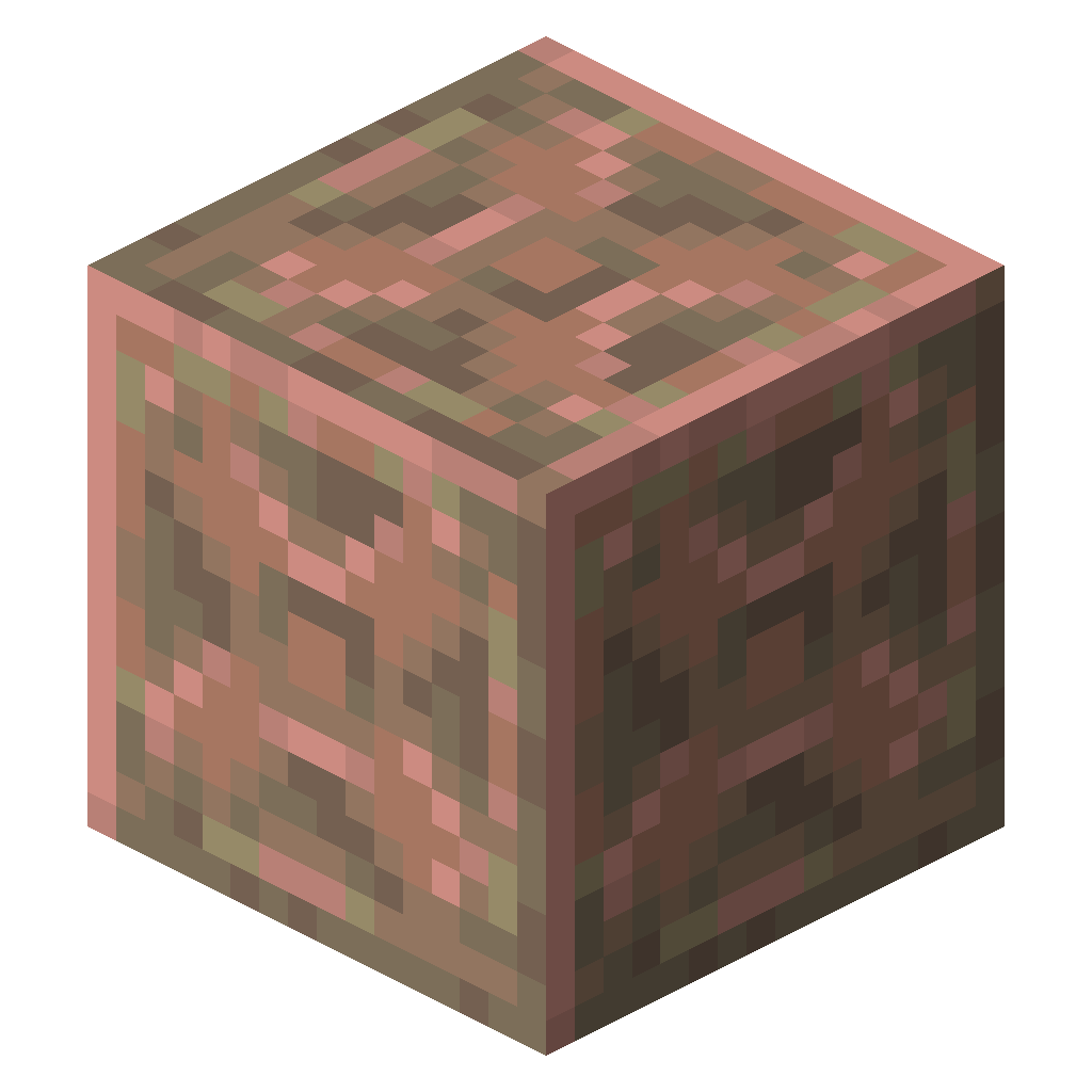 Exposed Chiseled Copper